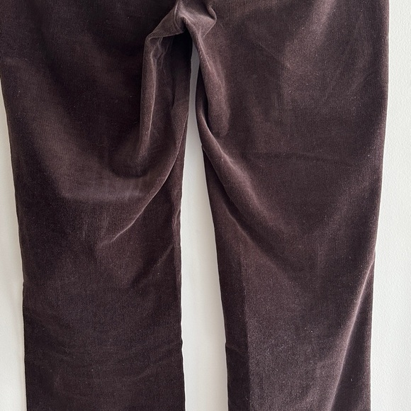 Charter Club Classic Fit Women's Dark Brown/Chocolate Corduroy Jeans, Size 8 - Picture 13 of 13